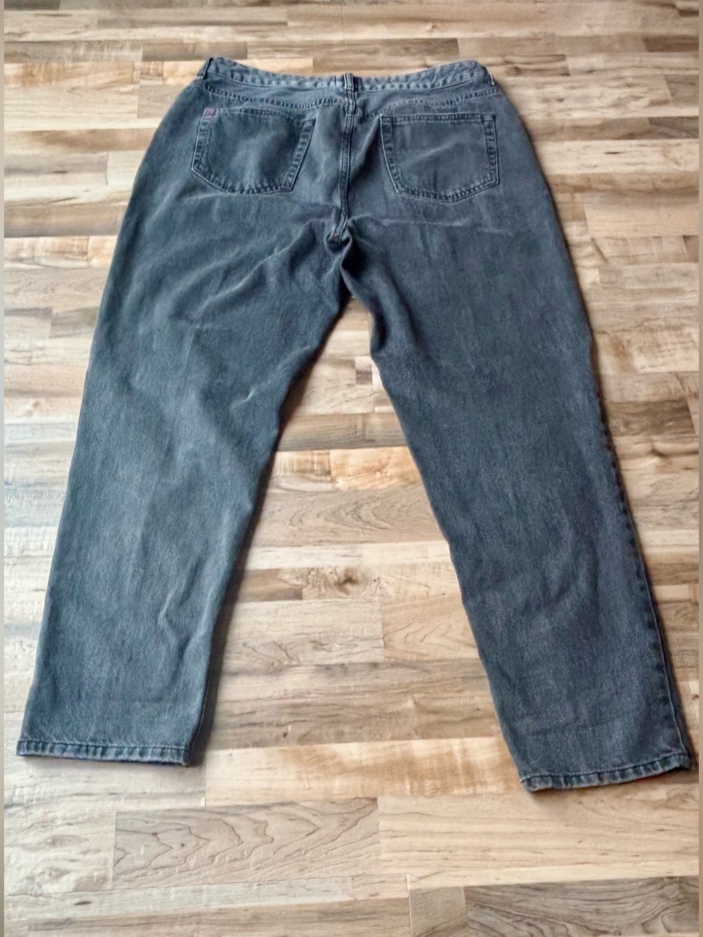 BDG Urban Outfitters Women's Mom High-Rise Jeans Washed Black Retro Grunge 32 - Picture 4 of 12